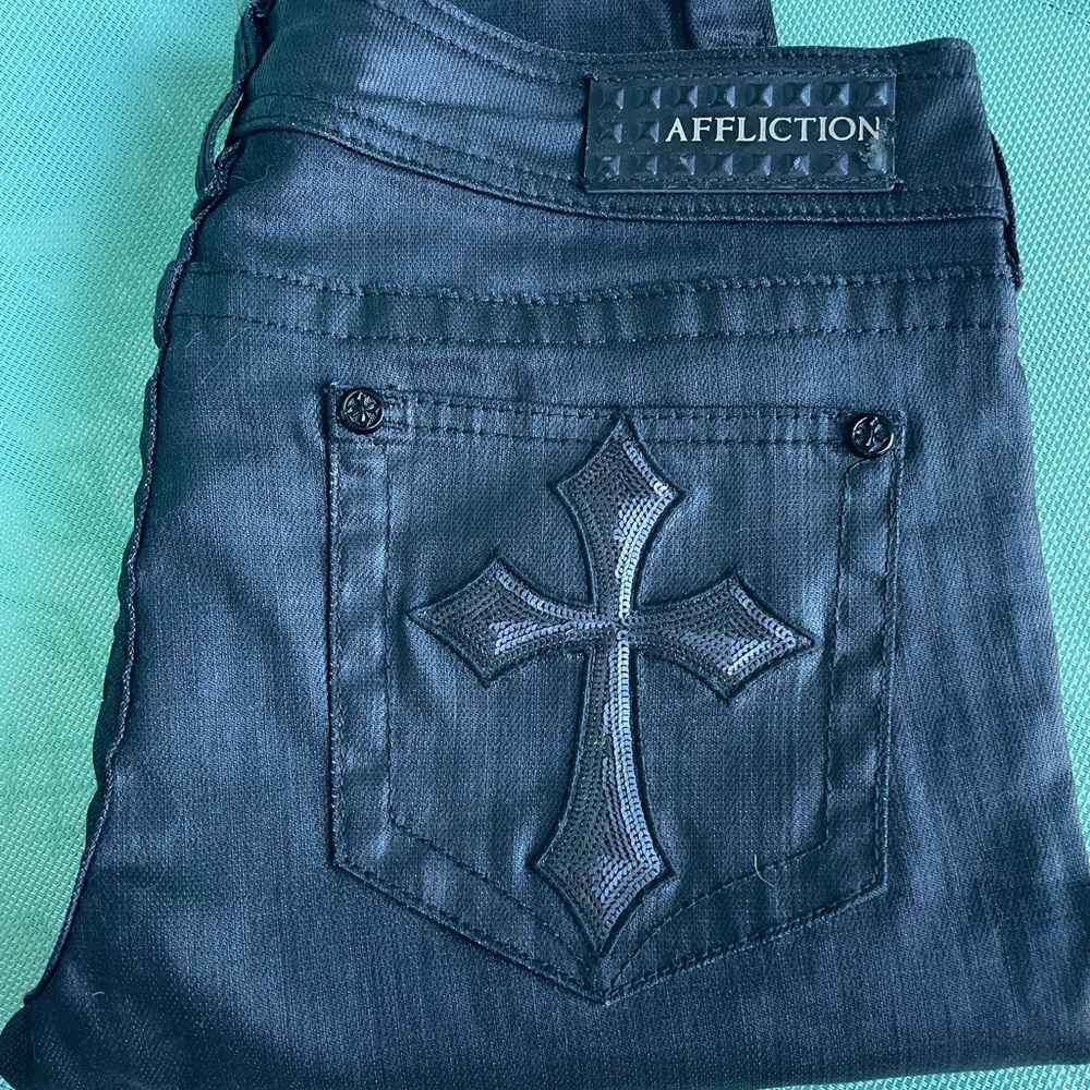 Affliction Raquel Skinny Fit NWOT